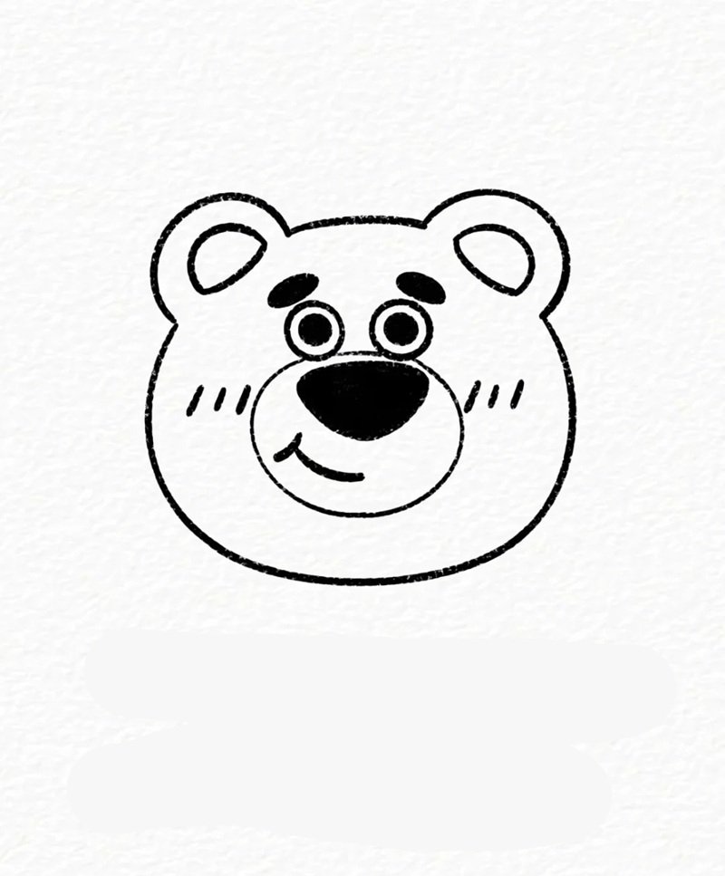 tranh tô màu gấu dâu 28