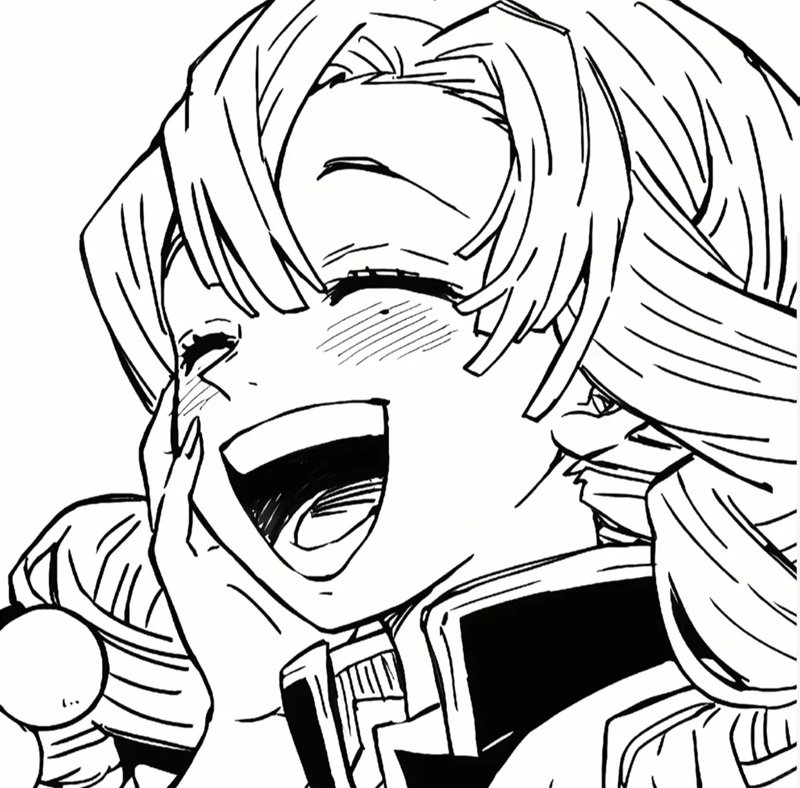 tranh tô màu mitsuri 17