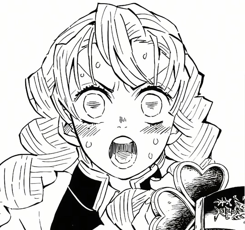 tranh tô màu mitsuri 21