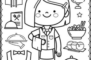 Khám phá ước mơ cùng 88+ tranh tô màu nghề nghiệp cho bé