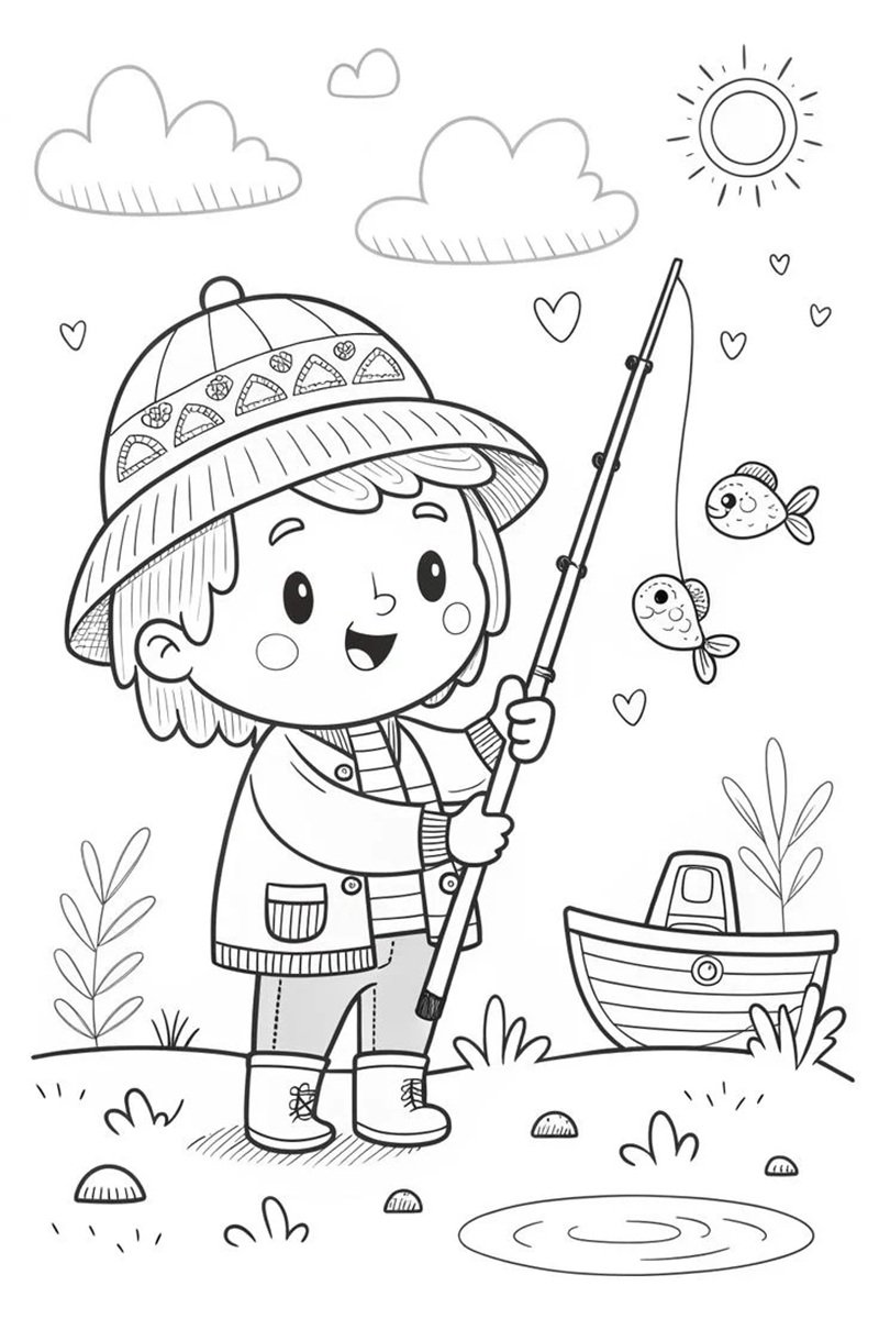 tranh tô màu nghề nghiệp 5