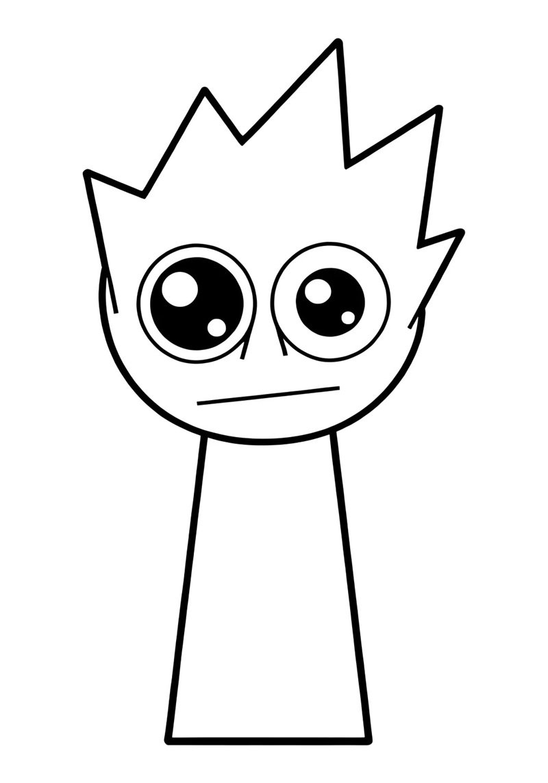 tranh tô màu sprunki 13