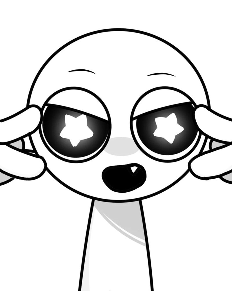 tranh tô màu sprunki 2