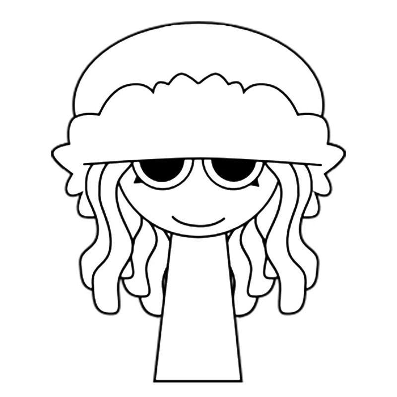 tranh tô màu sprunki 30