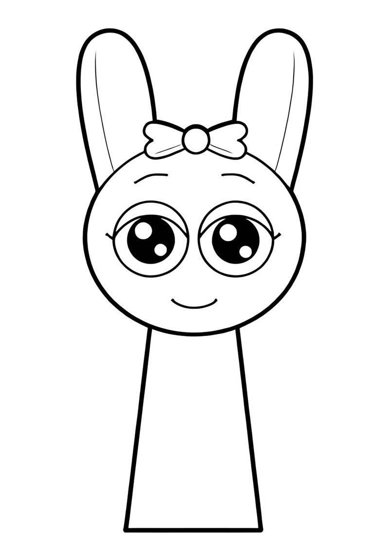 tranh tô màu sprunki 6