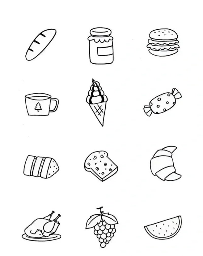 tranh tô màu sticker cute 39