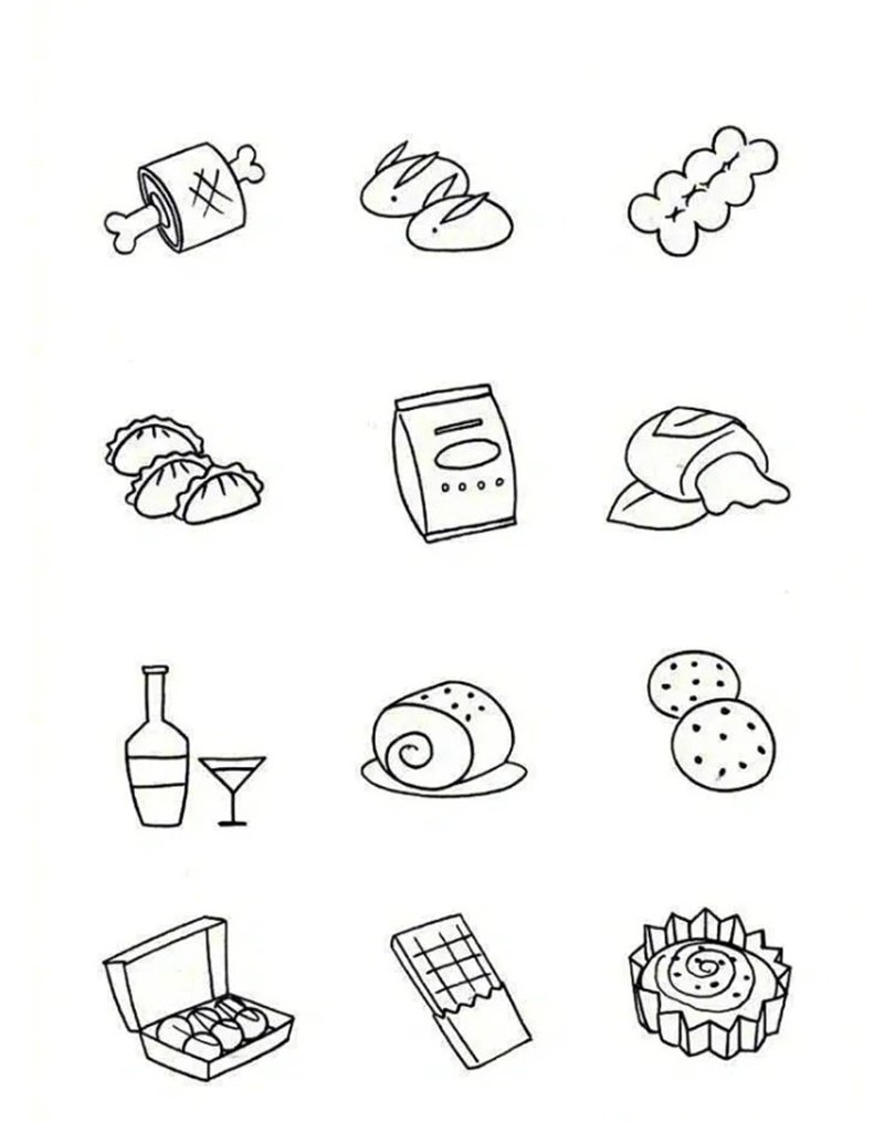 tranh tô màu sticker cute 40