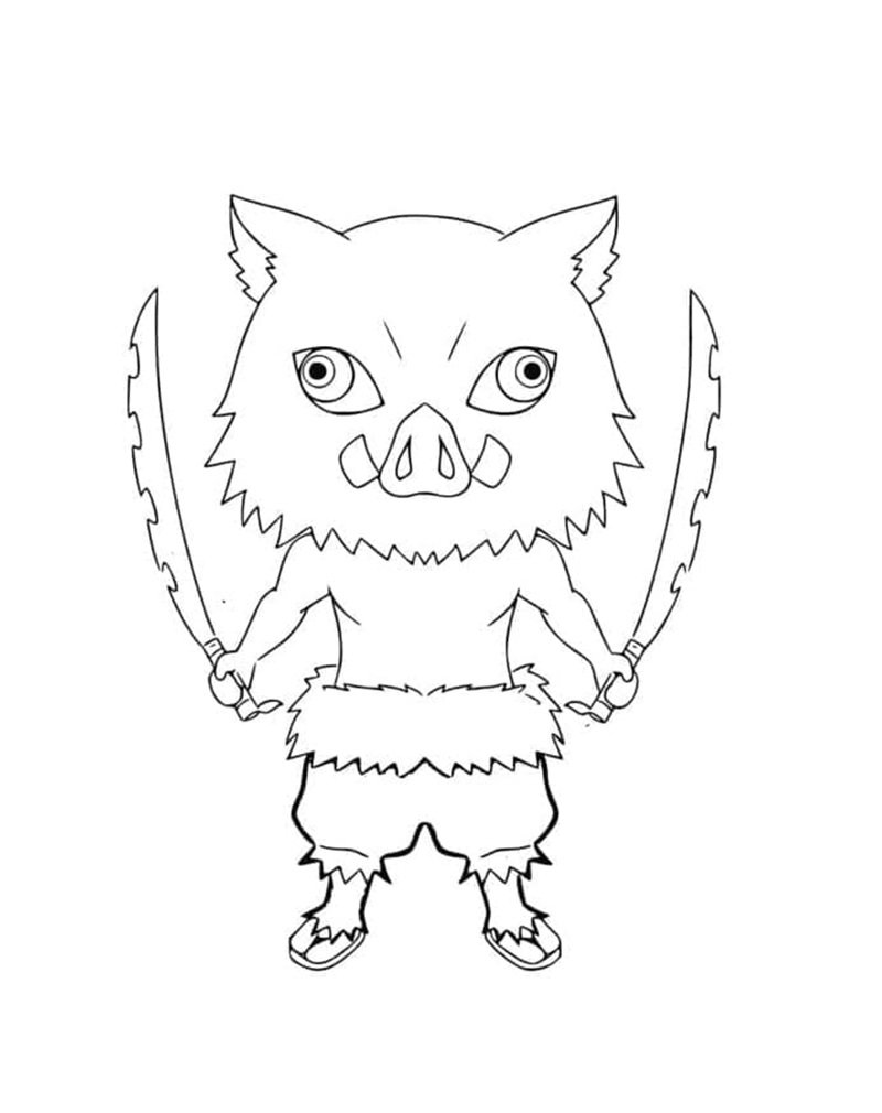 tranh tô màu thanh gươm diệt quỷ 3