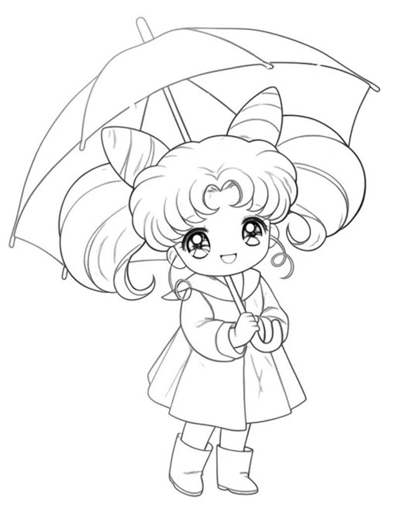 tranh tô màu thủy thủ mặt trăng 22