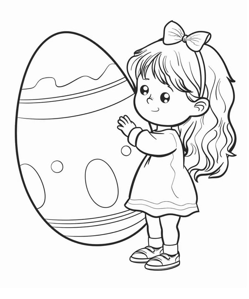 tranh tô màu trứng 2