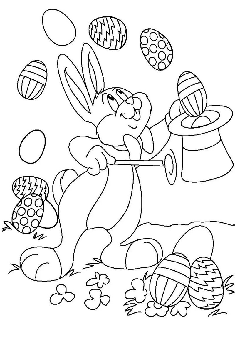 tranh tô màu trứng 23