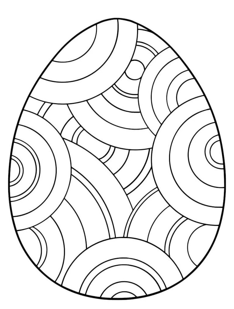 tranh tô màu trứng 34