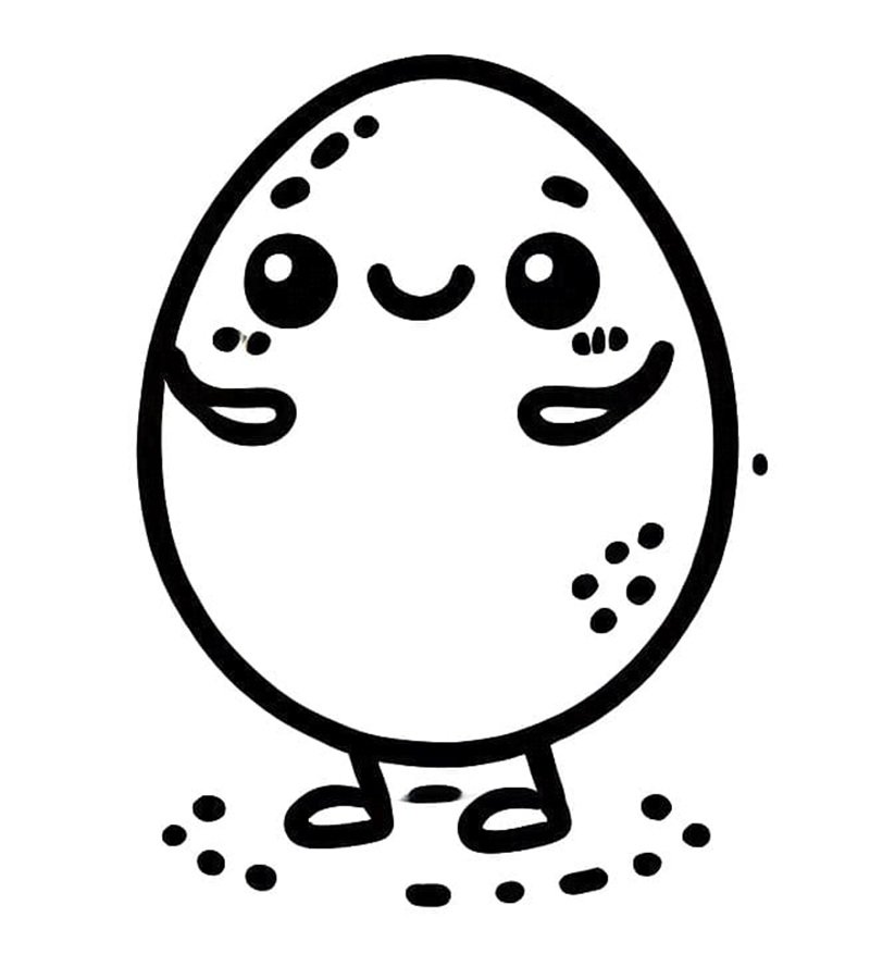 tranh tô màu trứng 4
