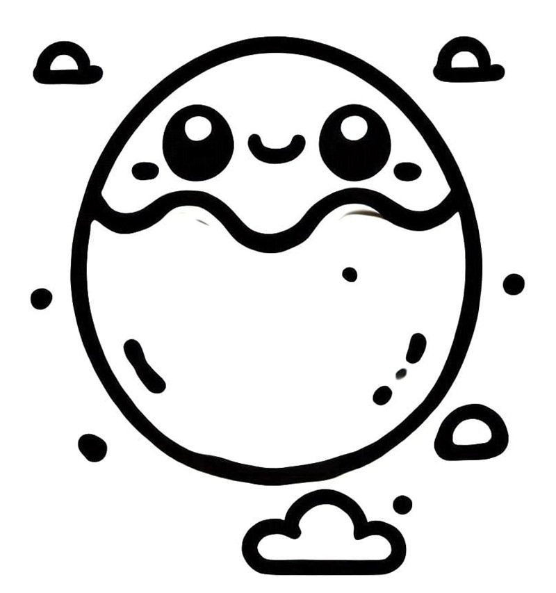 tranh tô màu trứng 5