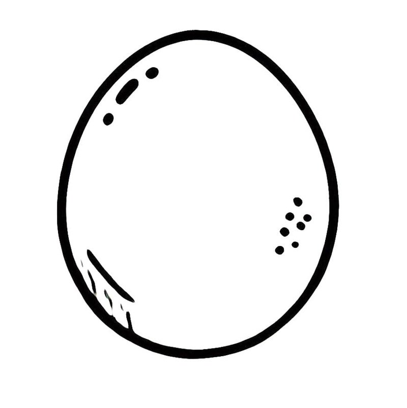 tranh tô màu trứng gà