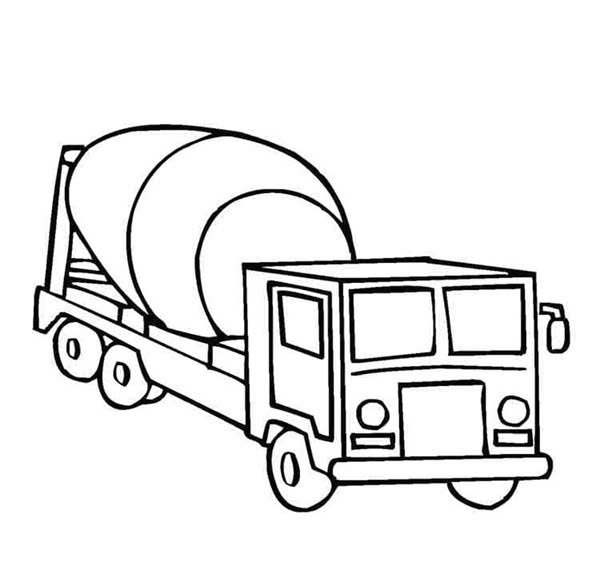 xe trộn bê tông tô màu 36