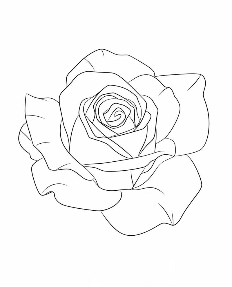 hoa hồng tô màu 31