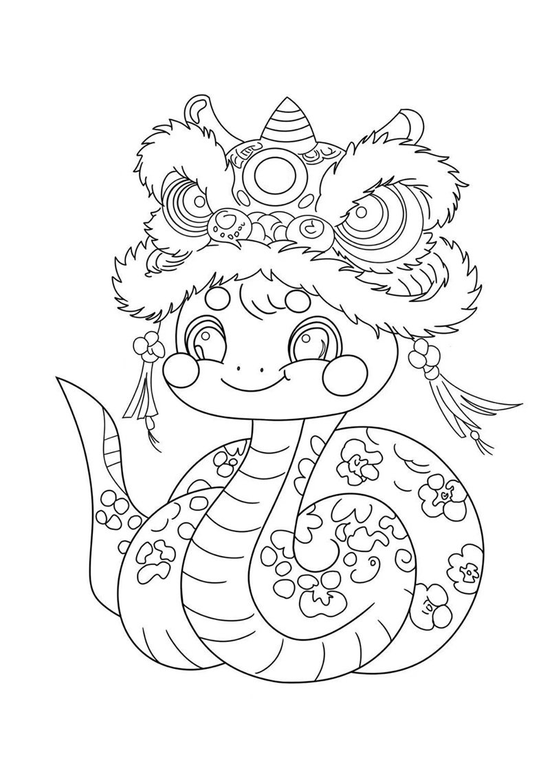 tô màu 12 con giáp 13