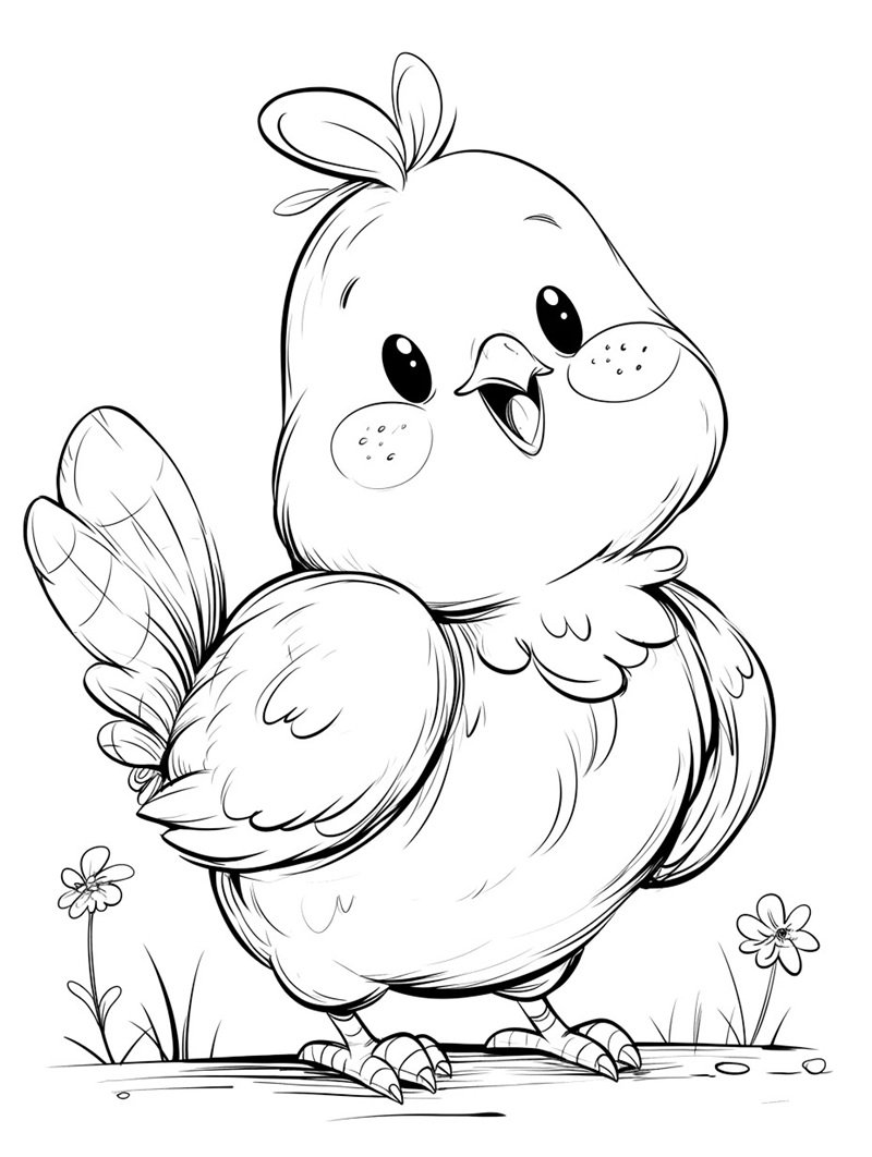 tô màu 12 con giáp 21