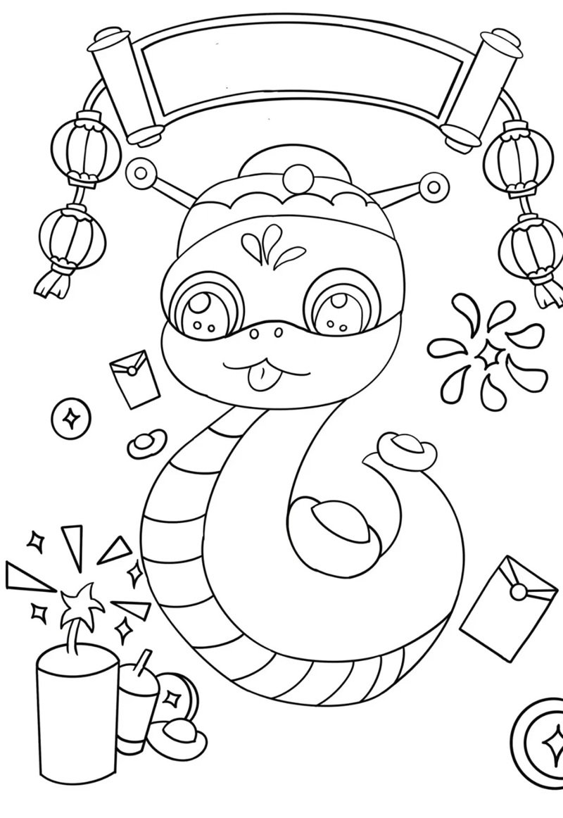 tô màu 12 con giáp 36