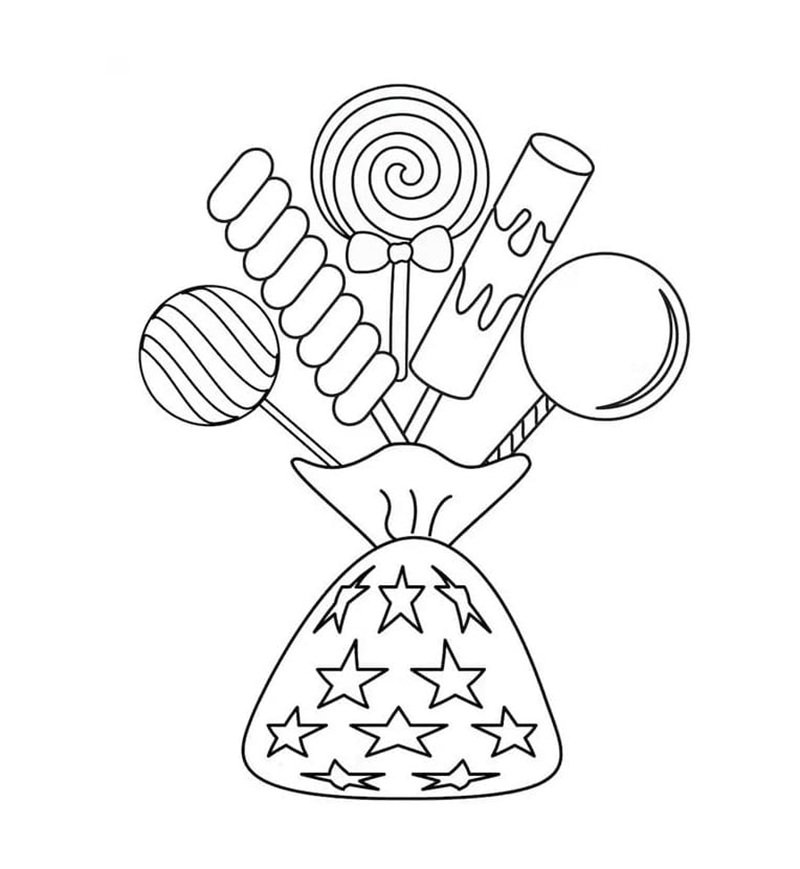 tô màu bánh kẹo 11