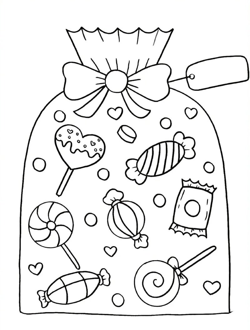 tô màu bánh kẹo 23