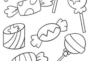 Tải ngay 88+tranh tô màu bánh kẹo siêu đáng yêu