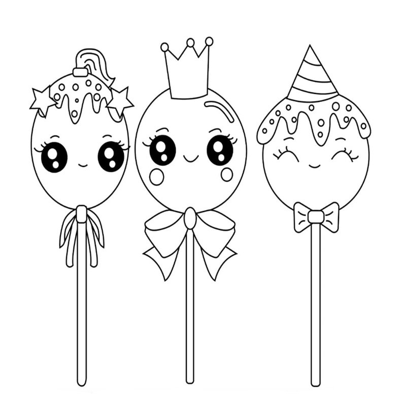 tô màu bánh kẹo 3