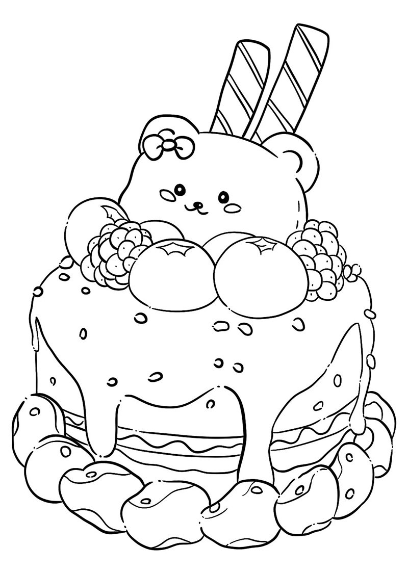 tô màu bánh kẹo 33