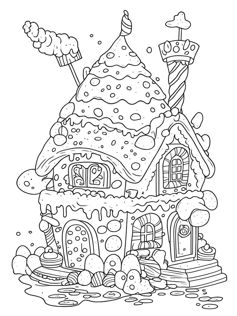 tô màu bánh kẹo 38