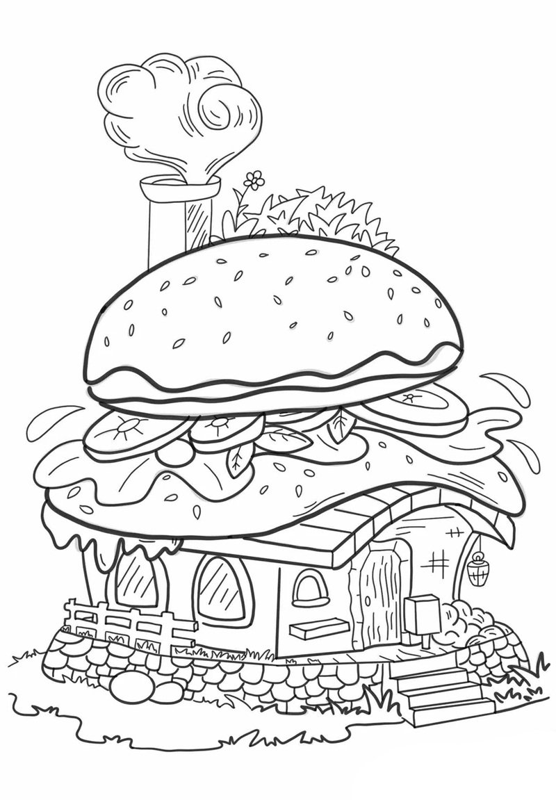 tô màu bánh mì 29