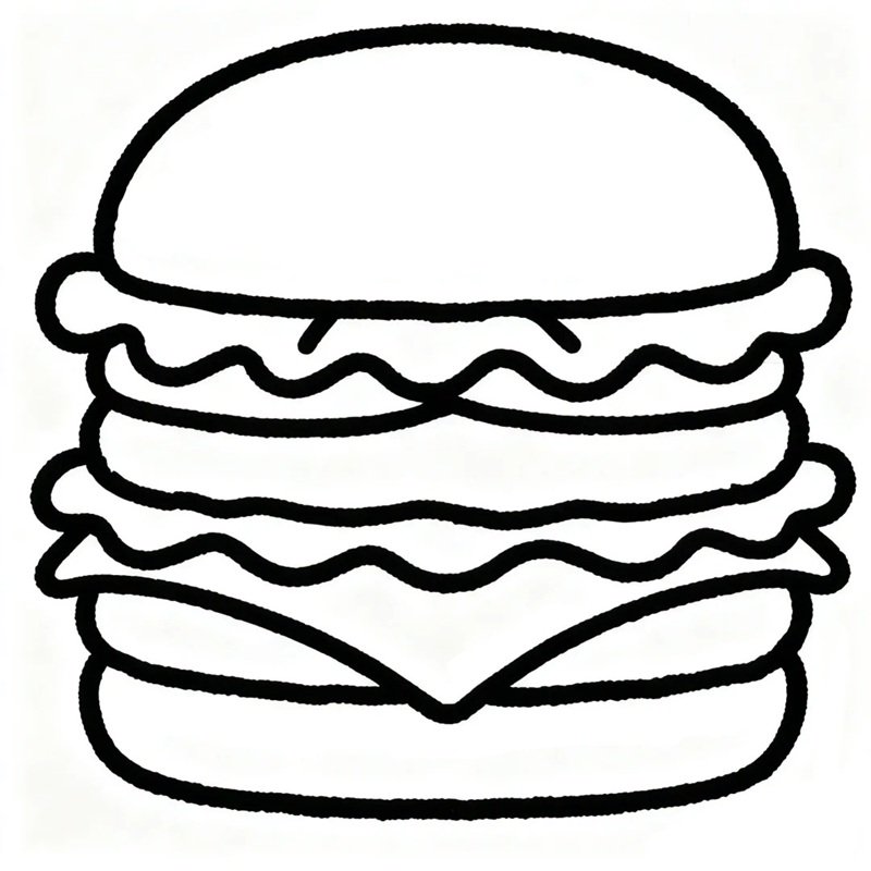 tô màu bánh mì 33