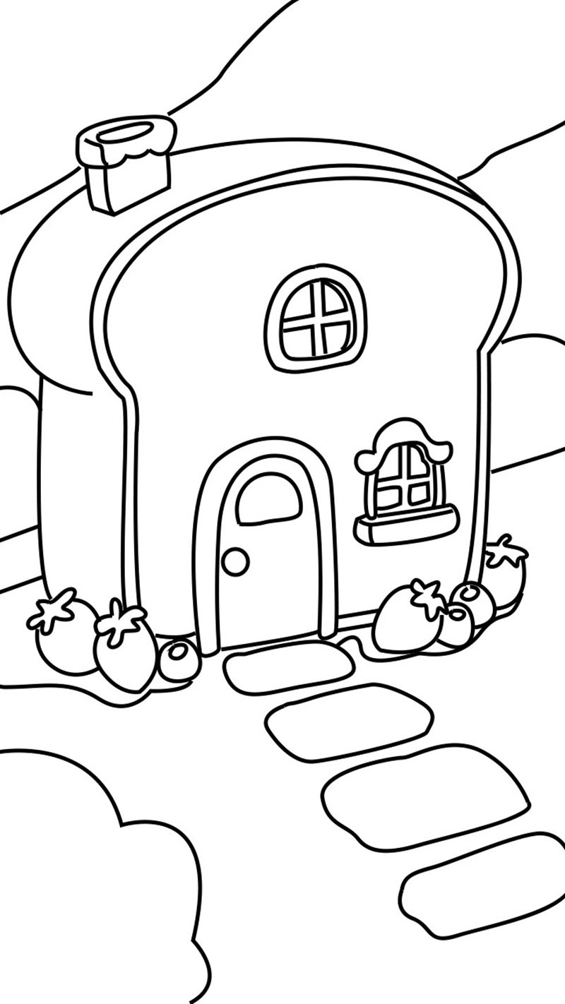 tô màu bánh mì 35