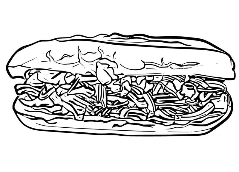 tô màu bánh mì 37