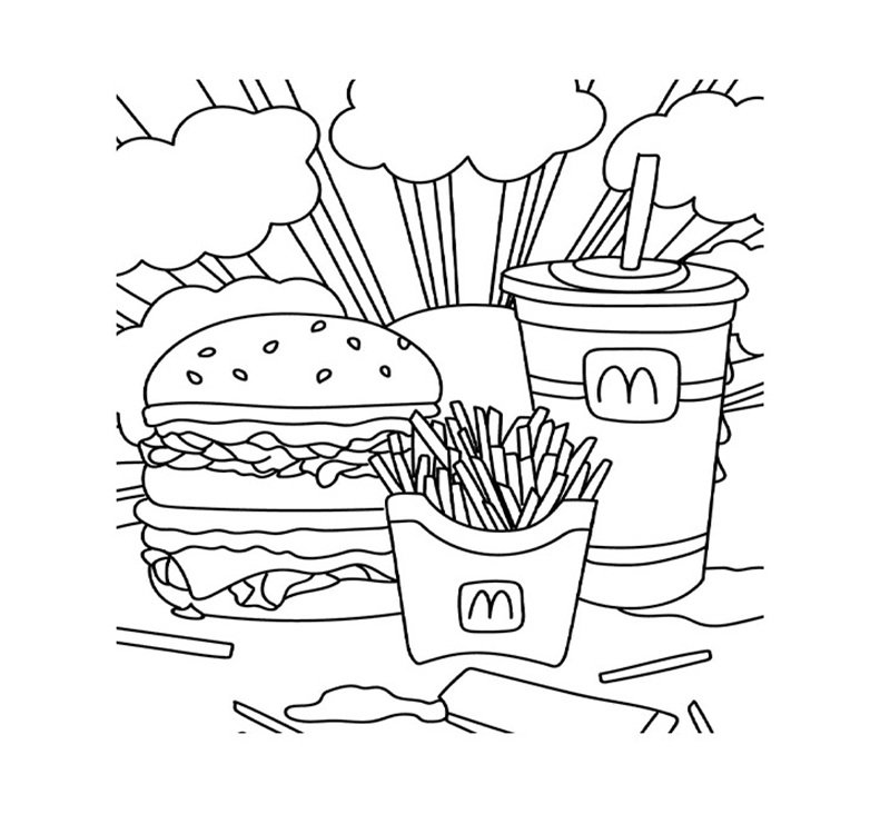 tô màu bánh mì 41