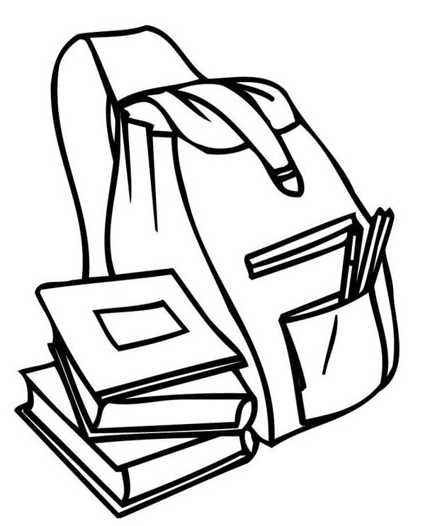 tô màu cái cặp 10