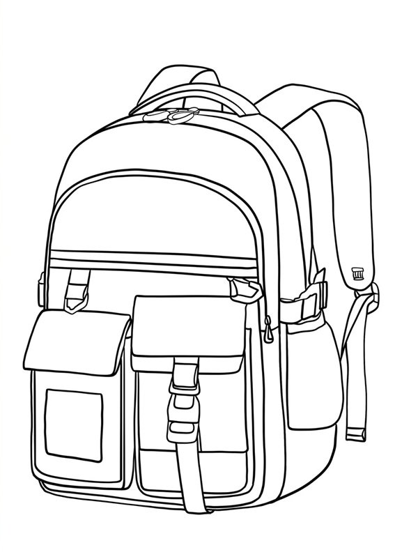 tô màu cái cặp 19