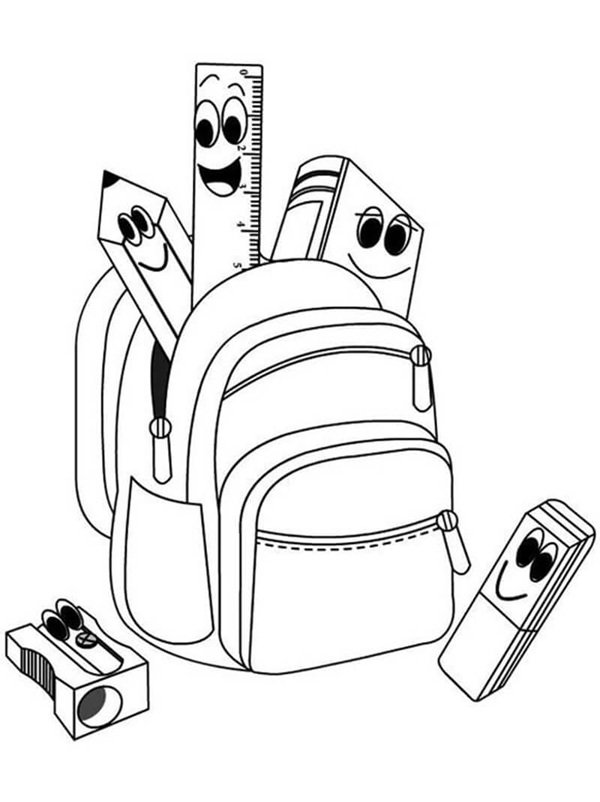 tô màu cái cặp 26