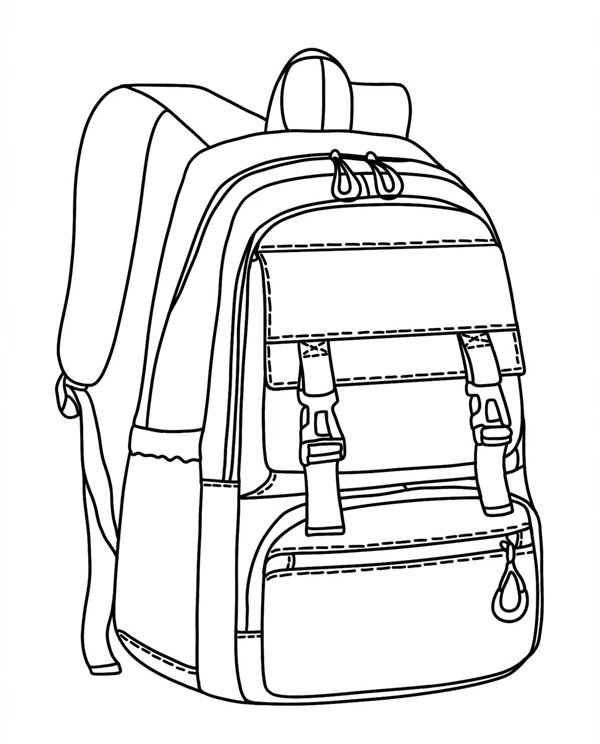 tô màu cái cặp 28