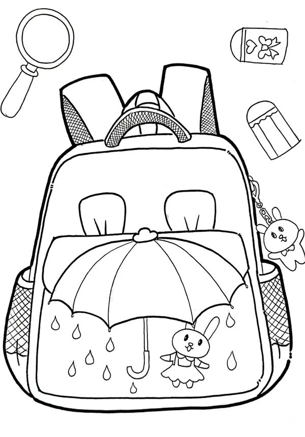 tô màu cái cặp 33