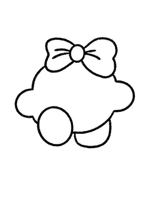 tô màu cái nơ 23