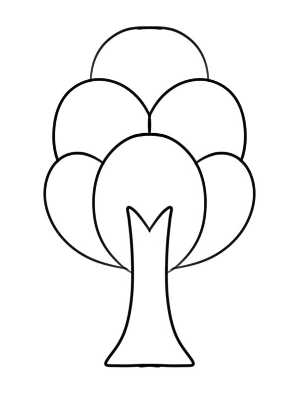 tô màu cây xanh 18