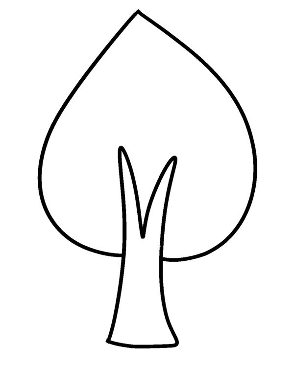 tô màu cây xanh 19