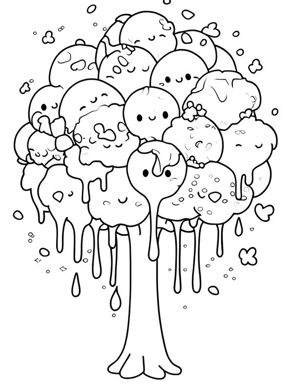 tô màu cây xanh 36