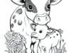 Bộ Sưu Tập 77+ Tô Màu Con Bò Sữa Ngộ Nghĩnh