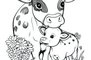 Bộ Sưu Tập 77+ Tô Màu Con Bò Sữa Ngộ Nghĩnh