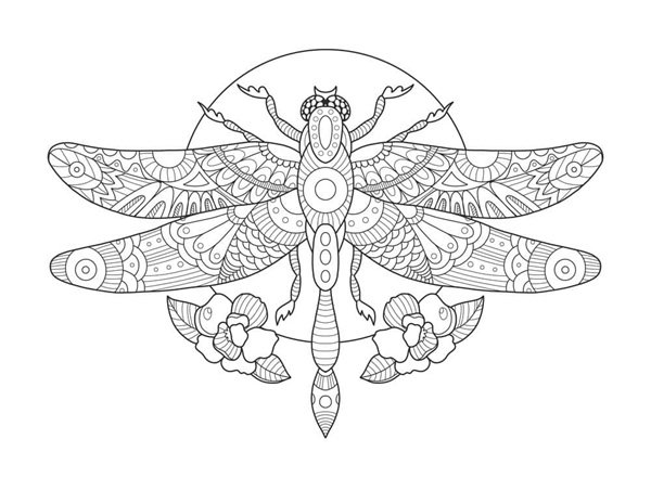 tô màu con chuồn chuồn 17