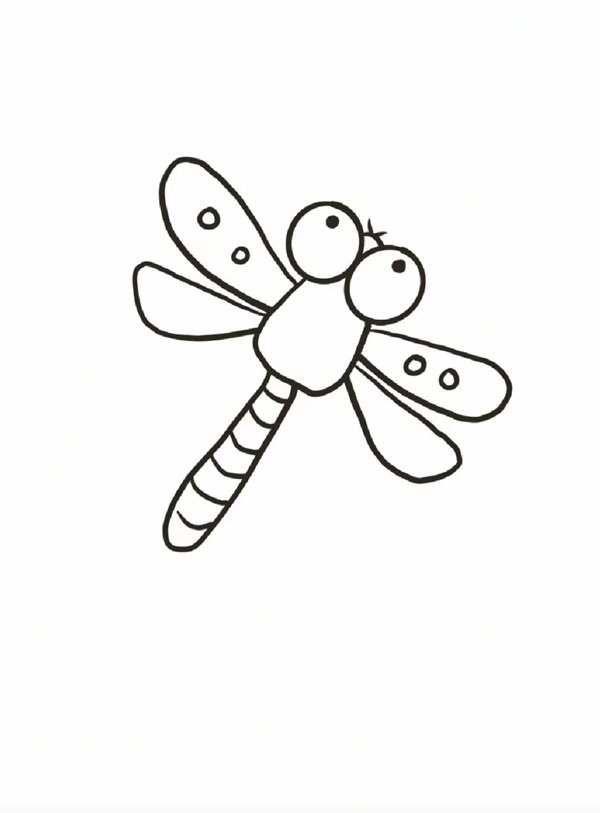 tô màu con chuồn chuồn 26