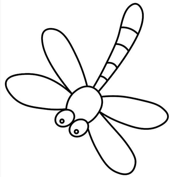 tô màu con chuồn chuồn 27