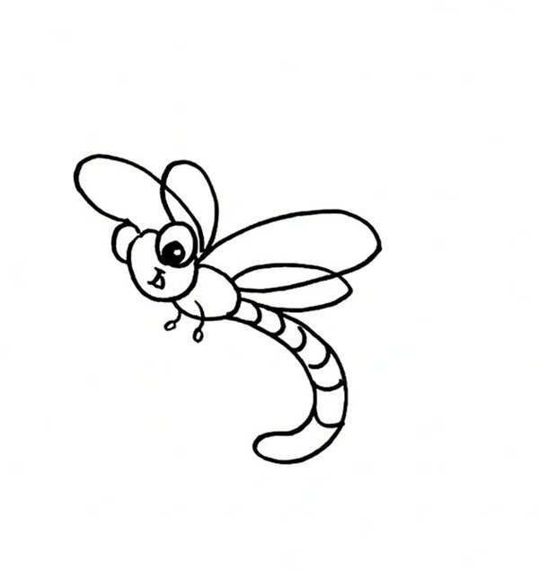 tô màu con chuồn chuồn 34